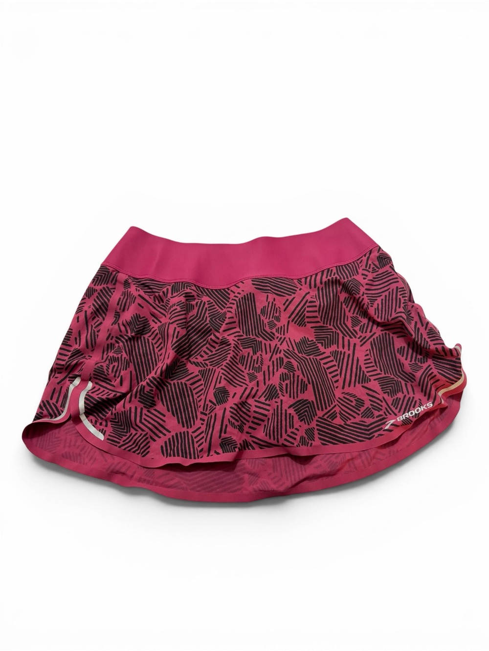 Brooks Pink Patterned Athletic Skort